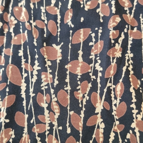 BCBG Max Azria Mod Stem Print Silky A-Line Dress XS - Picture 3 of 4